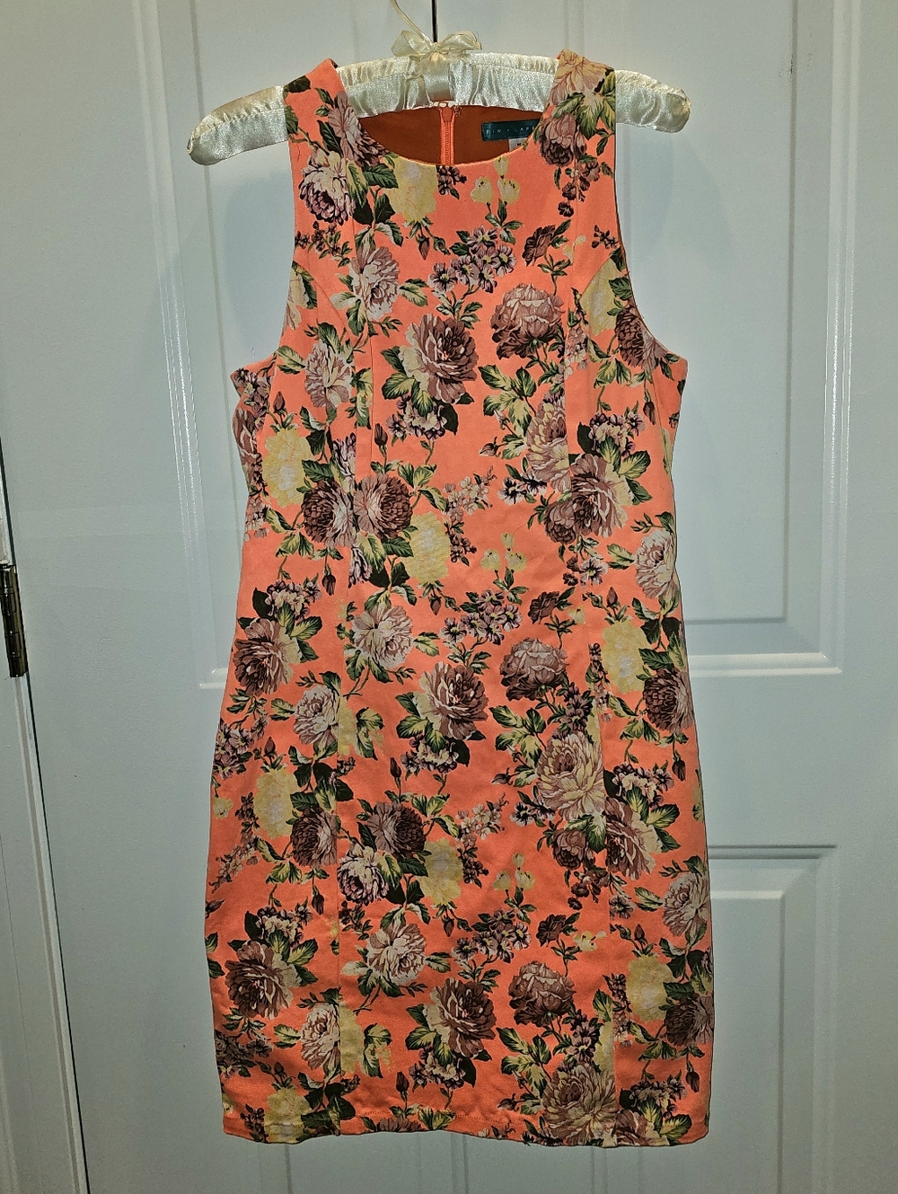 🧡 Pim & Larkin Floral Sheath Dress, Size M